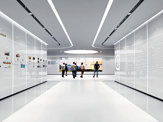科技能源展廳 未來的靈感空間設計
